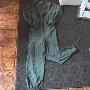 HYFVE Green‎ Utility Jumpsuit with Long Sleeves